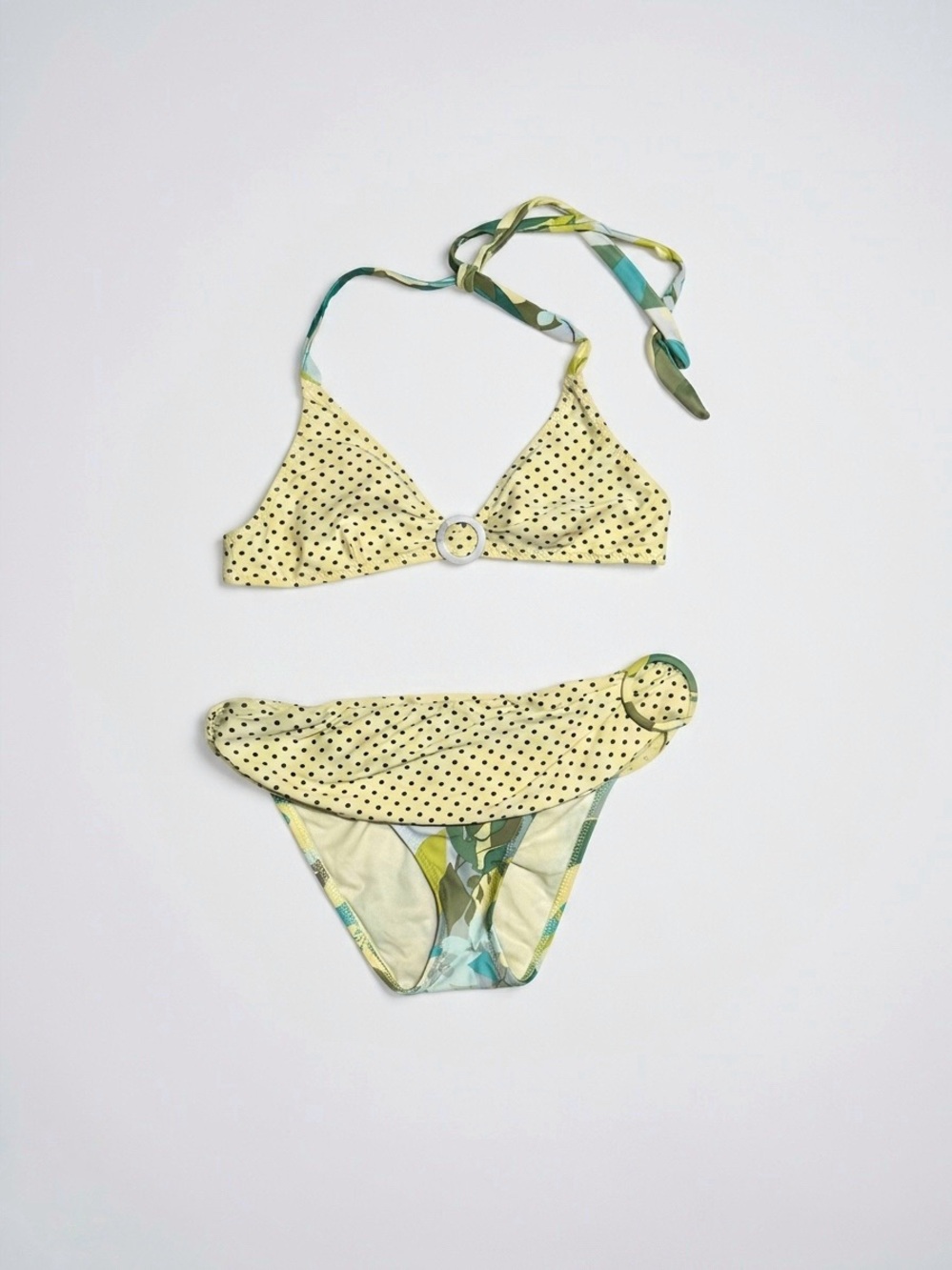 BECCA Yellow Polka Dot Bikini
